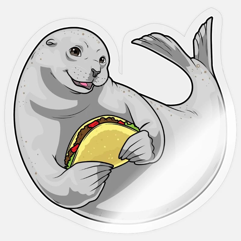 Sticker Größe S (10 x 10 cm) - 