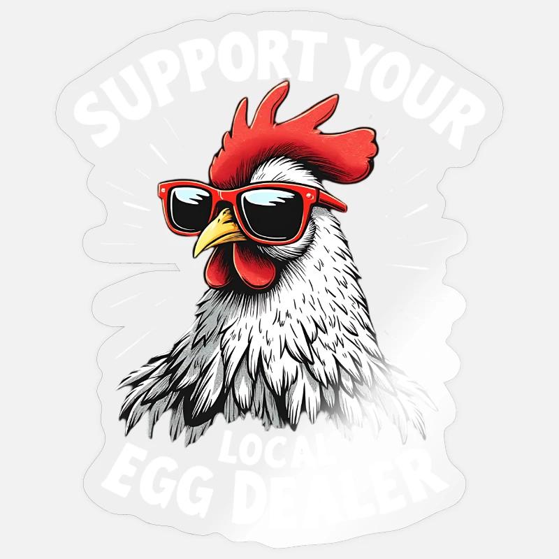 Sticker størrelse S (10 x 10 cm) - 