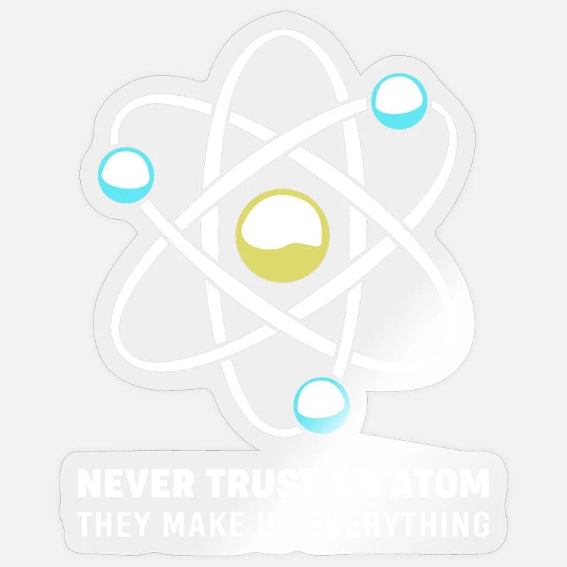 Physique quantique Physique quantique Saut quantique Sticker taille S (10 x 10 cm)