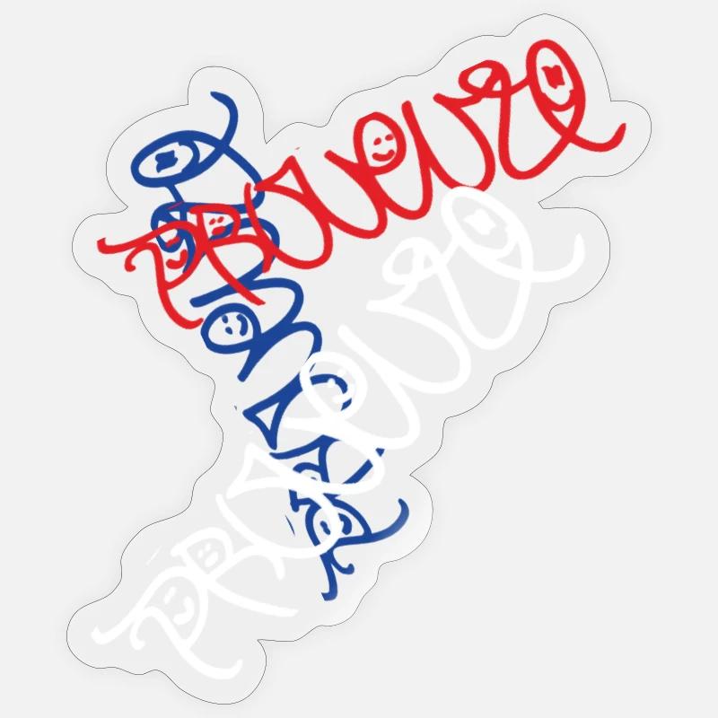 Sticker taille S (10 x 10 cm) - 