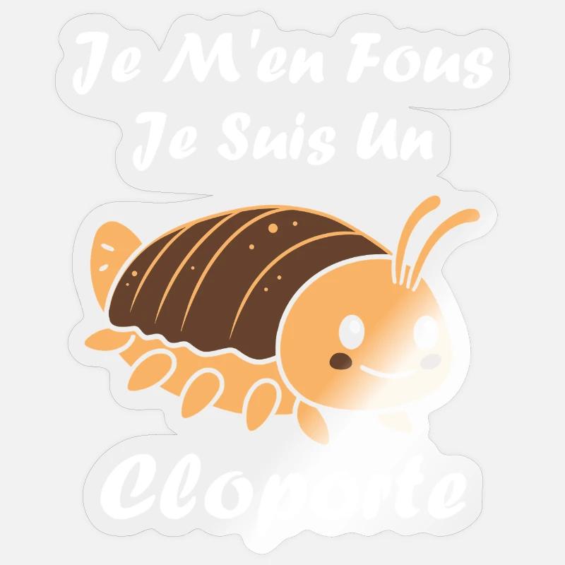 Sticker taille S (10 x 10 cm) - 