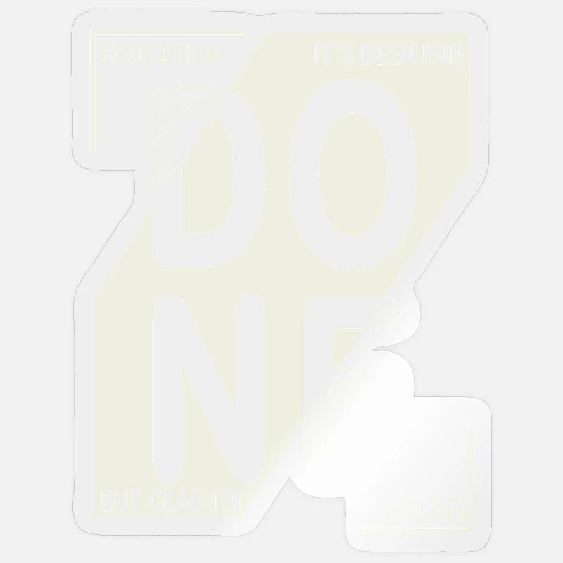 Sticker Größe S (10 x 10 cm) - 