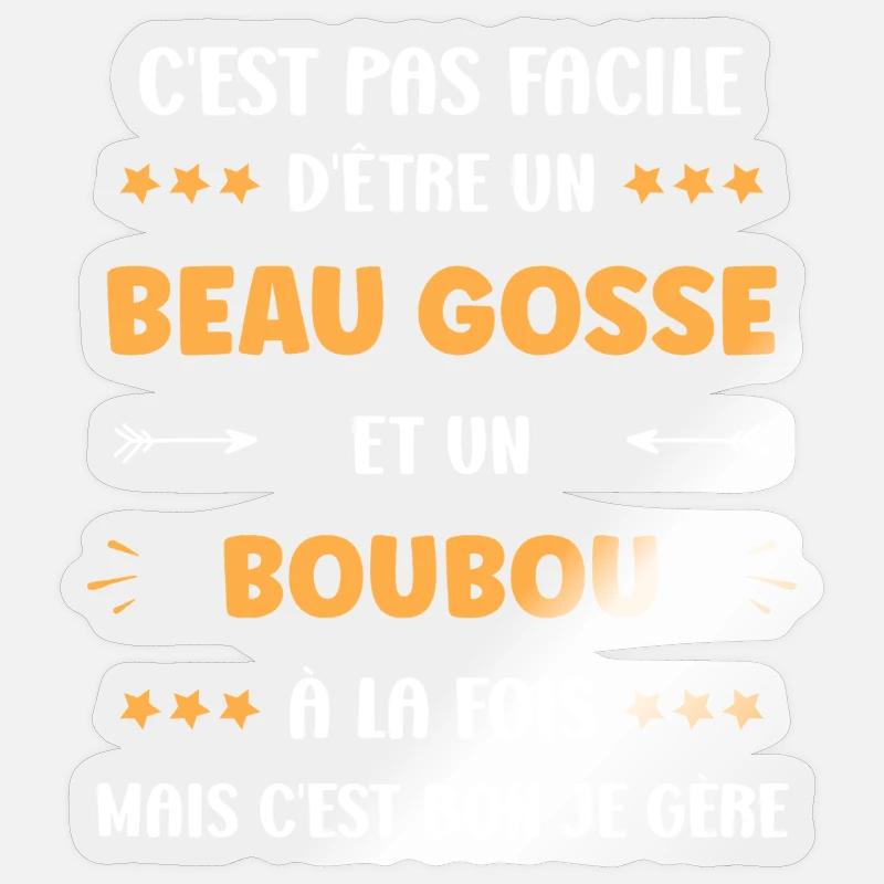 boubou Sticker size S (10 x 10 cm)