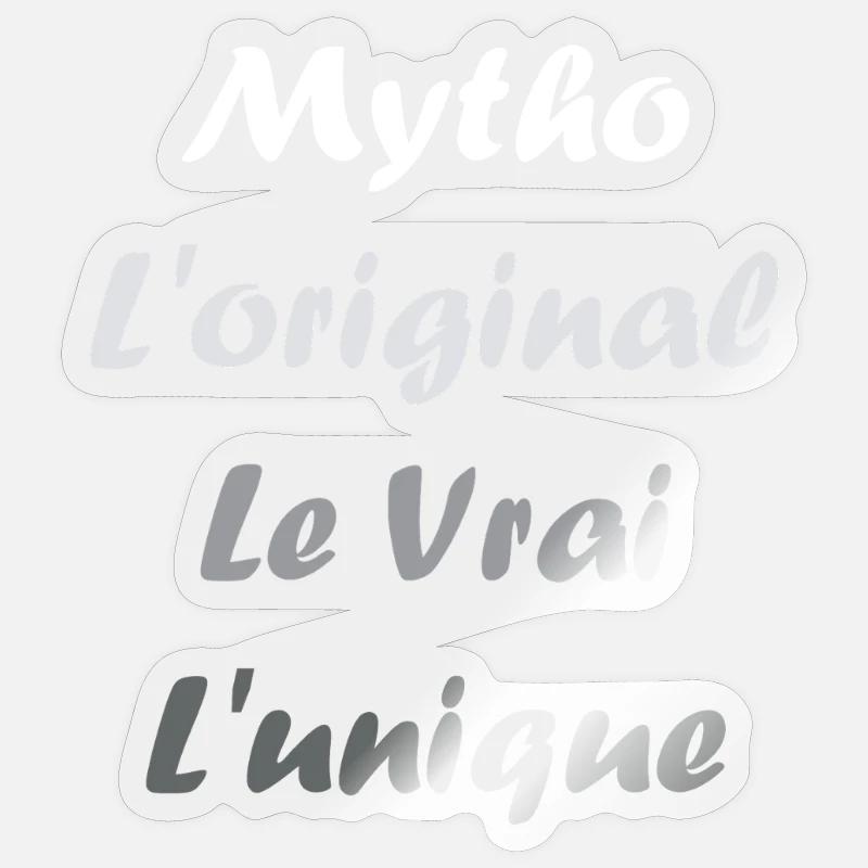 Mytho Origin True Unique Sticker size S (10 x 10 cm)