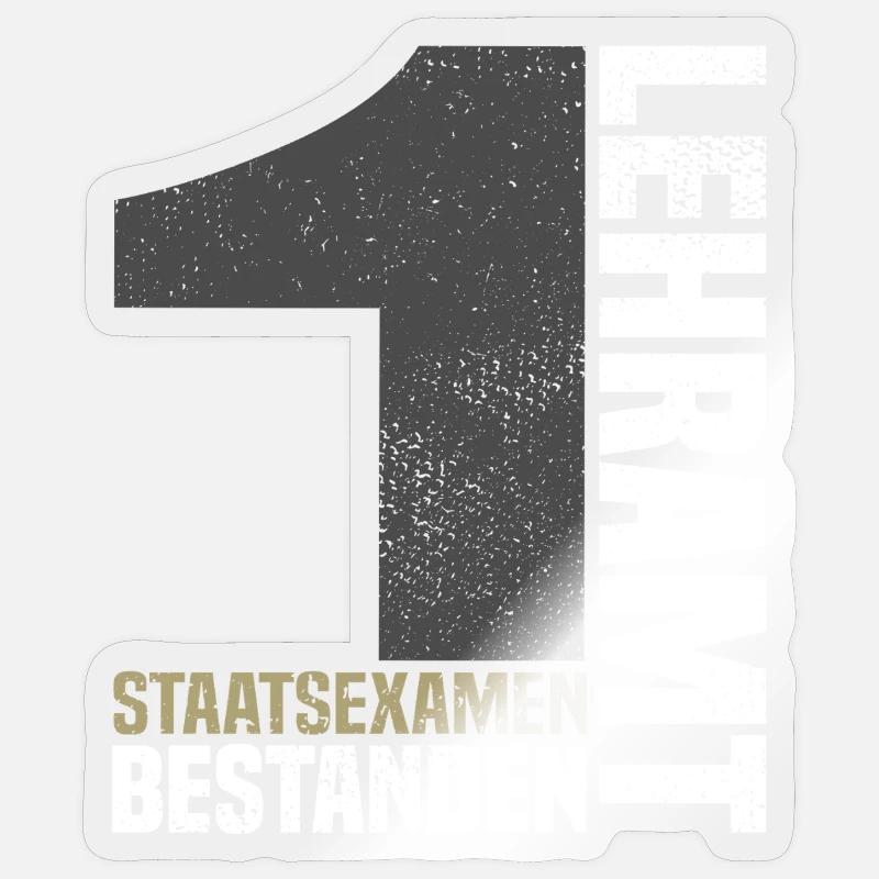 1st State Examination in Teaching Sticker size S (10 x 10 cm)