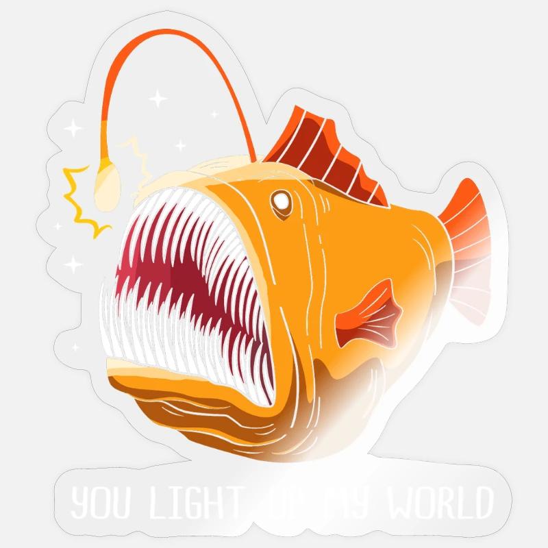 Frogfish Sticker size S (10 x 10 cm)