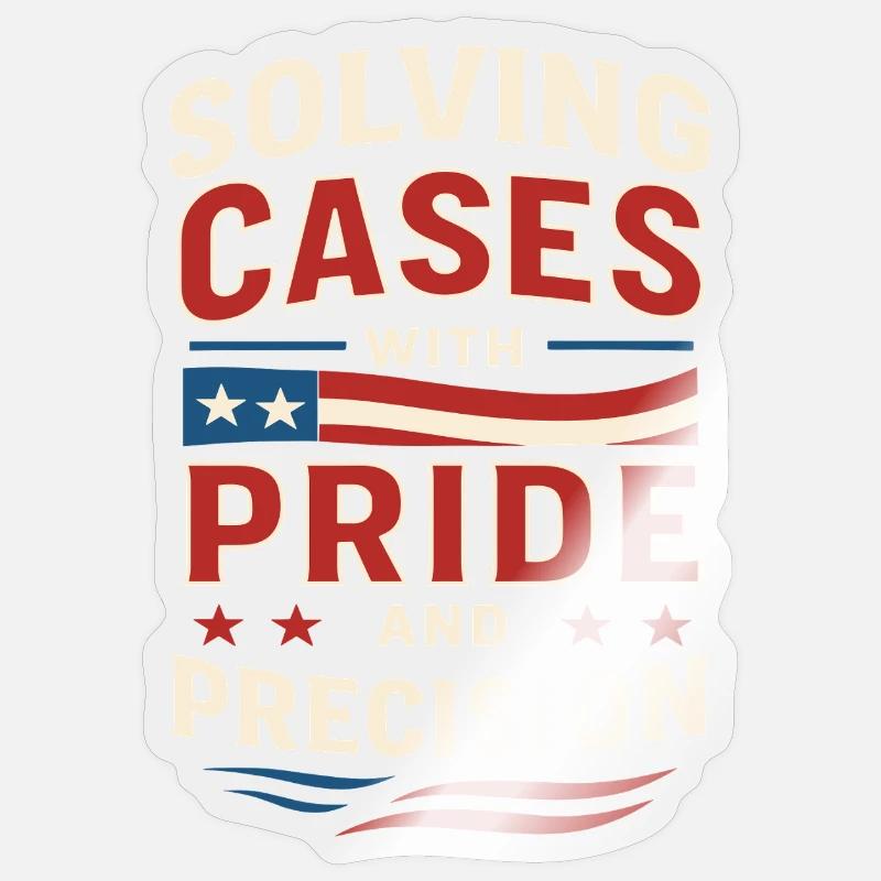 Forensic Nurse Practitioner Pride & Precision Sticker Größe S (10 x 10 cm)