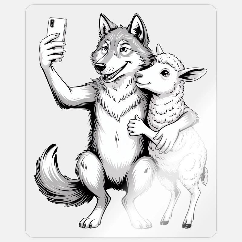 Sticker size S (10 x 10 cm) - 
