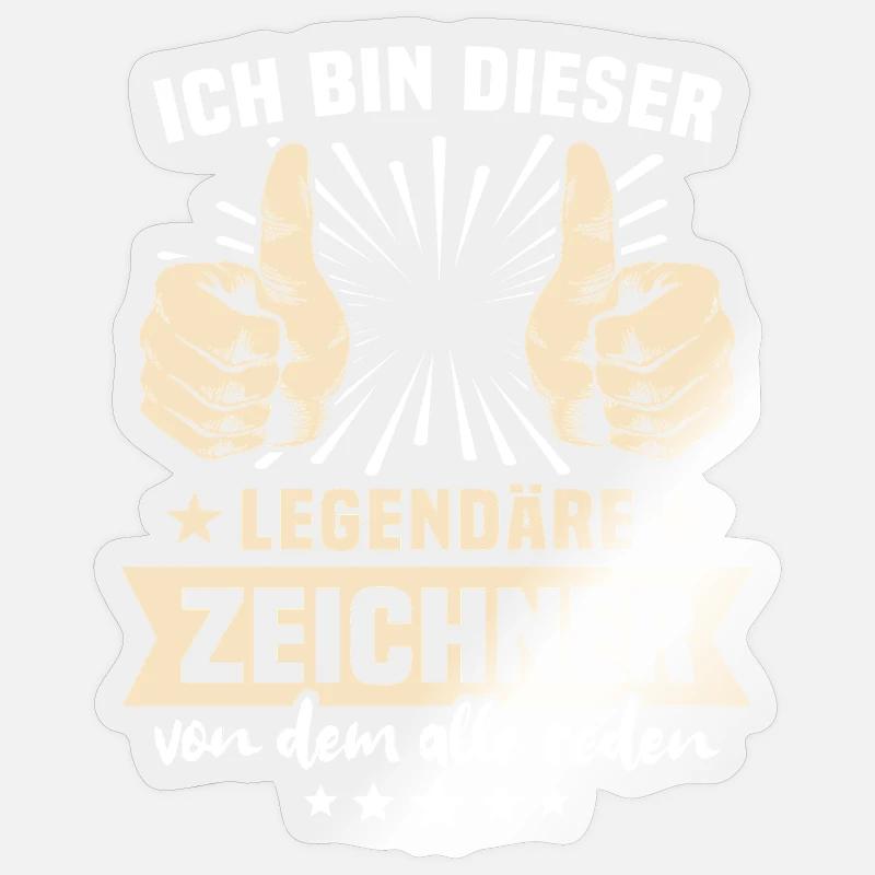 Sticker Größe S (10 x 10 cm) - 