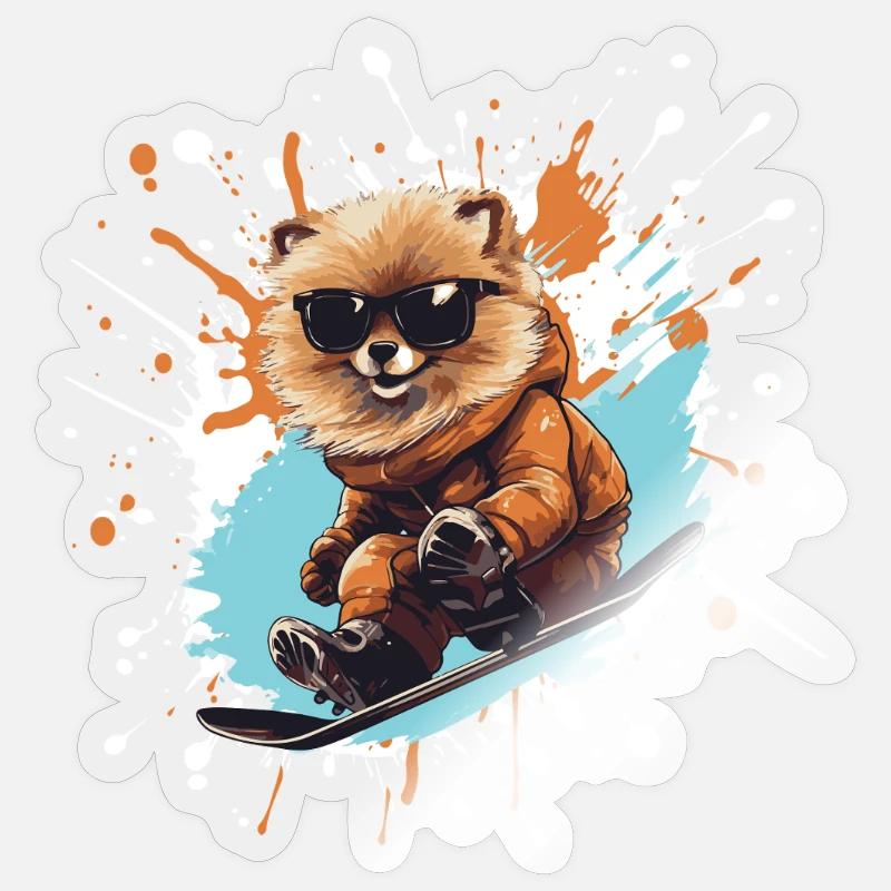 Sticker taille S (10 x 10 cm) - 