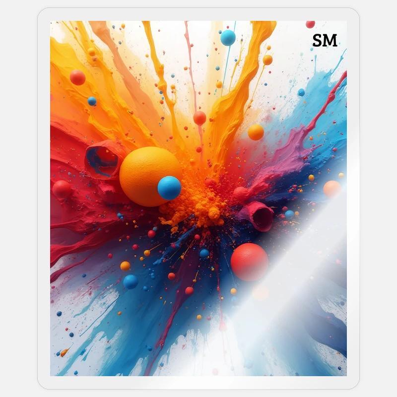 Sticker Größe S (10 x 10 cm) - 