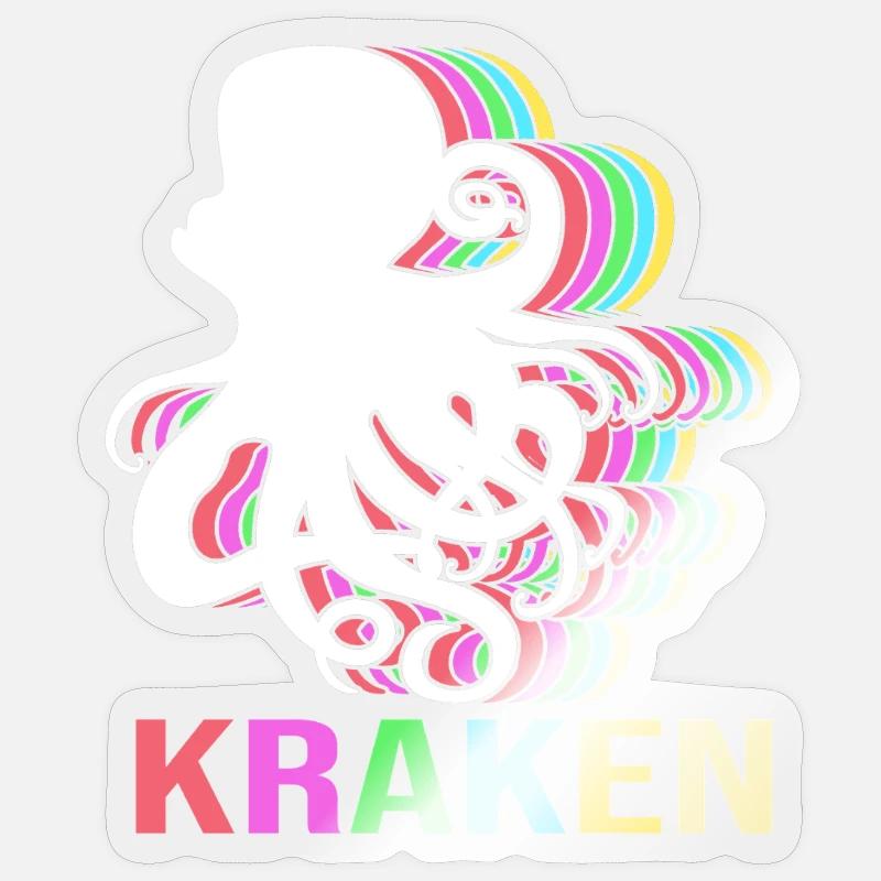 Octopus Octopus Octopus Octopus Octopus Sticker size S (10 x 10 cm)