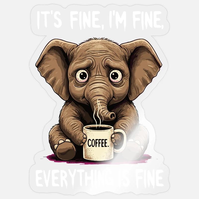 Sticker Größe S (10 x 10 cm) - 
