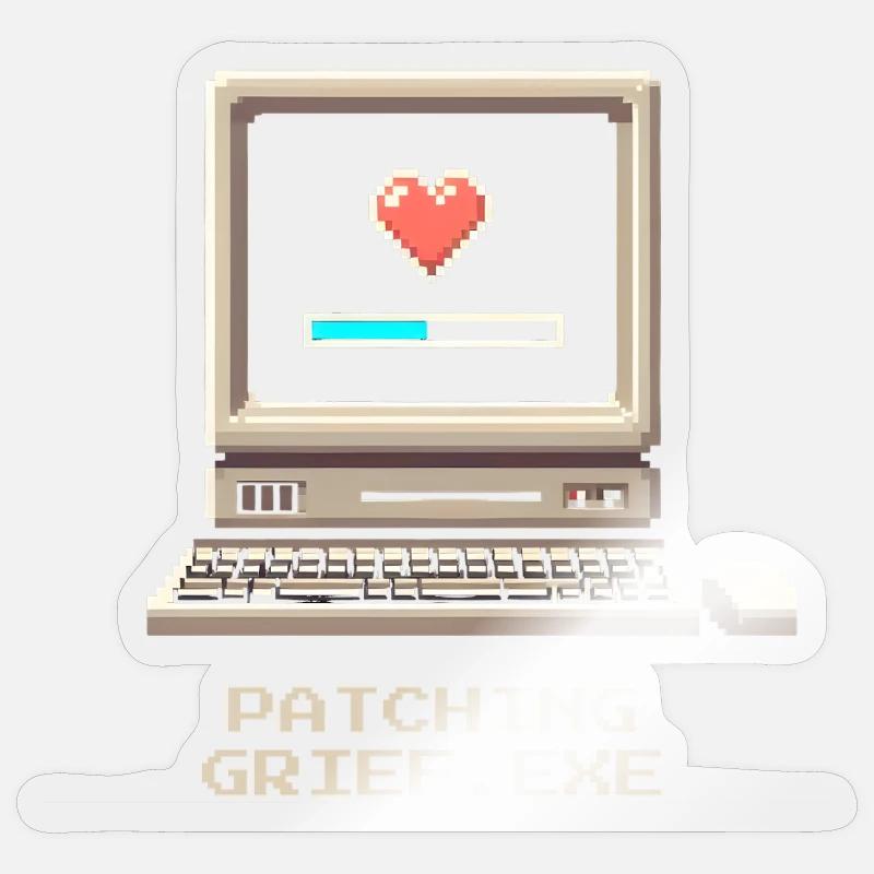 Deuil du patch | Ironie de l’Undertaker Sticker taille S (10 x 10 cm)