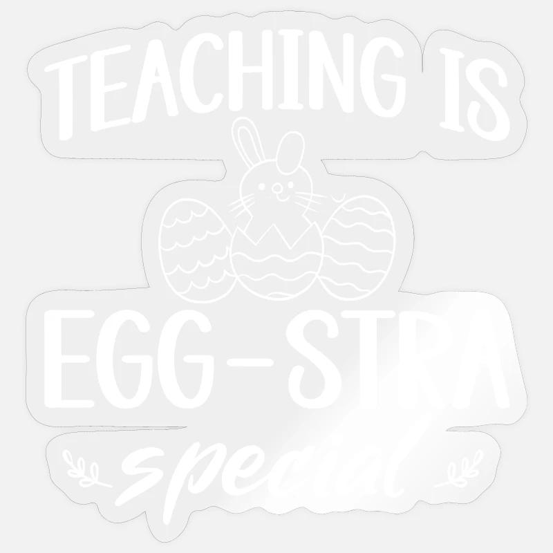Egg-StrA Special Teaching Tee Sticker size S (10 x 10 cm)