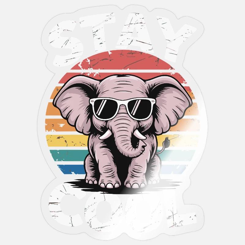 Sticker Größe S (10 x 10 cm) - 