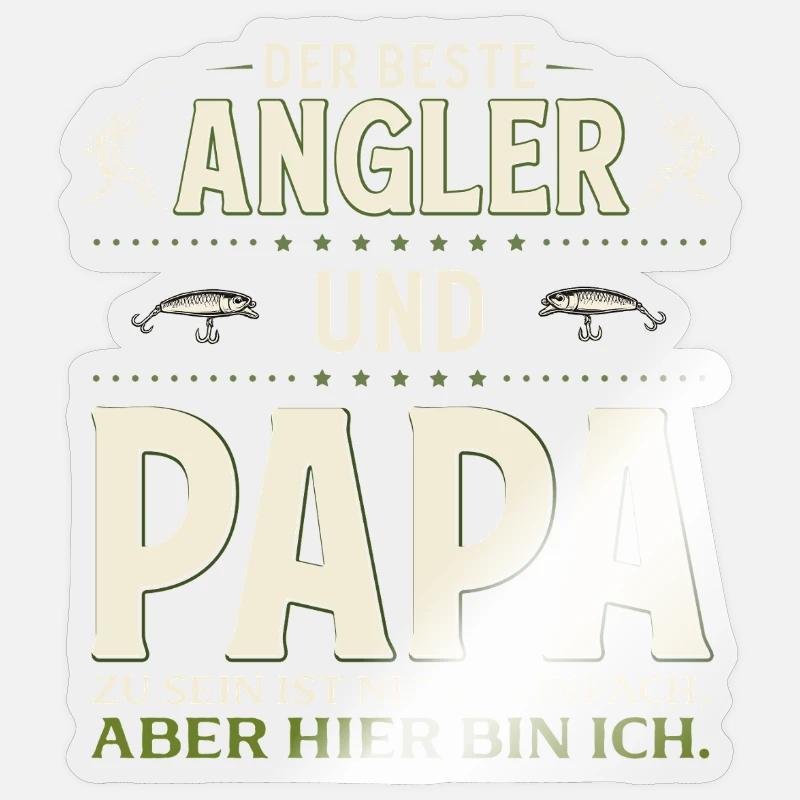 01_Papa - Sticker size S (10 x 10 cm) - transparent glossy