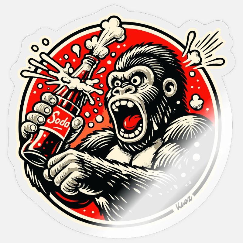 Sticker Größe S (10 x 10 cm) - 