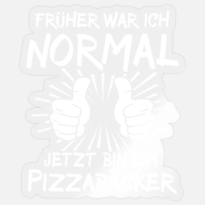 Pizza Baker Sticker size S (10 x 10 cm)