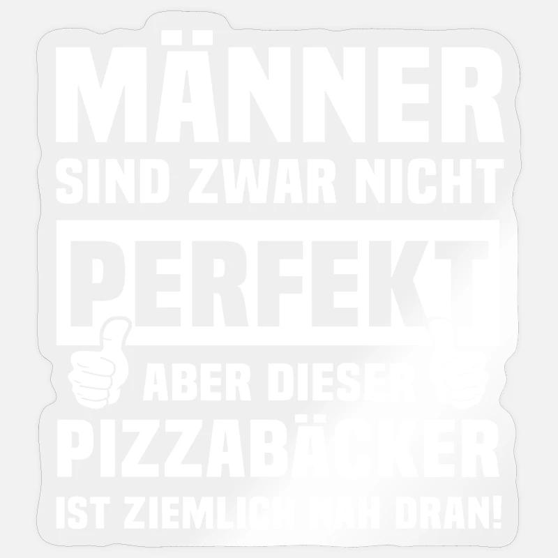 Pizza Baker Sticker size S (10 x 10 cm)