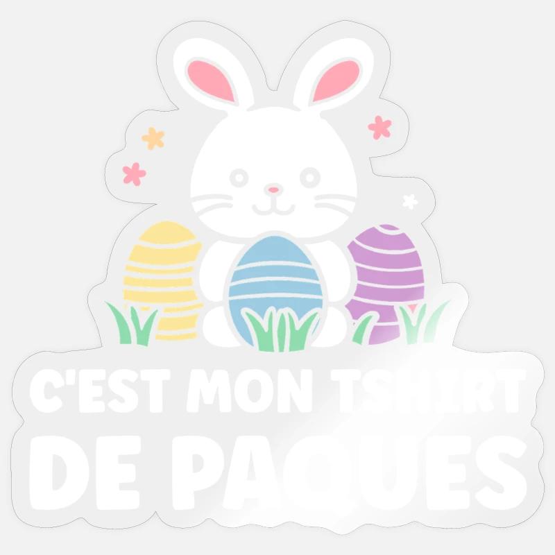 hUMOUR EASTER Sticker size S (10 x 10 cm)