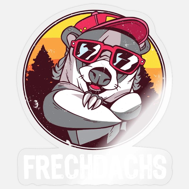 Effronté – Le Voleur Espiègle Sticker taille S (10 x 10 cm)