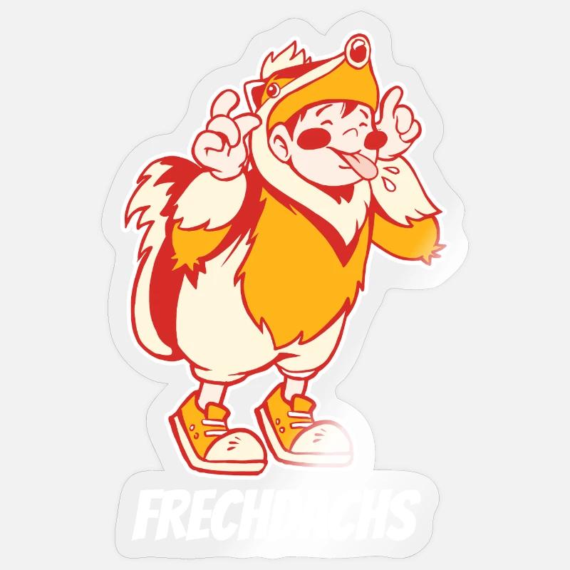 Effronté – Le Voleur Espiègle Sticker taille S (10 x 10 cm)