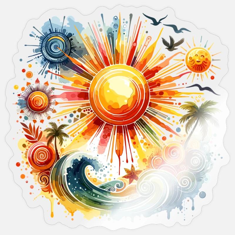 Sticker taille S (10 x 10 cm) - 