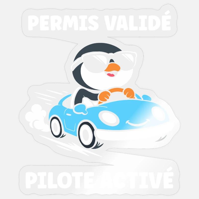 Sticker taille S (10 x 10 cm) - 