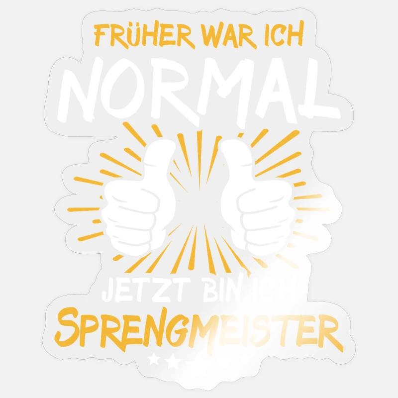Demolition Commander Spell Sticker size S (10 x 10 cm)