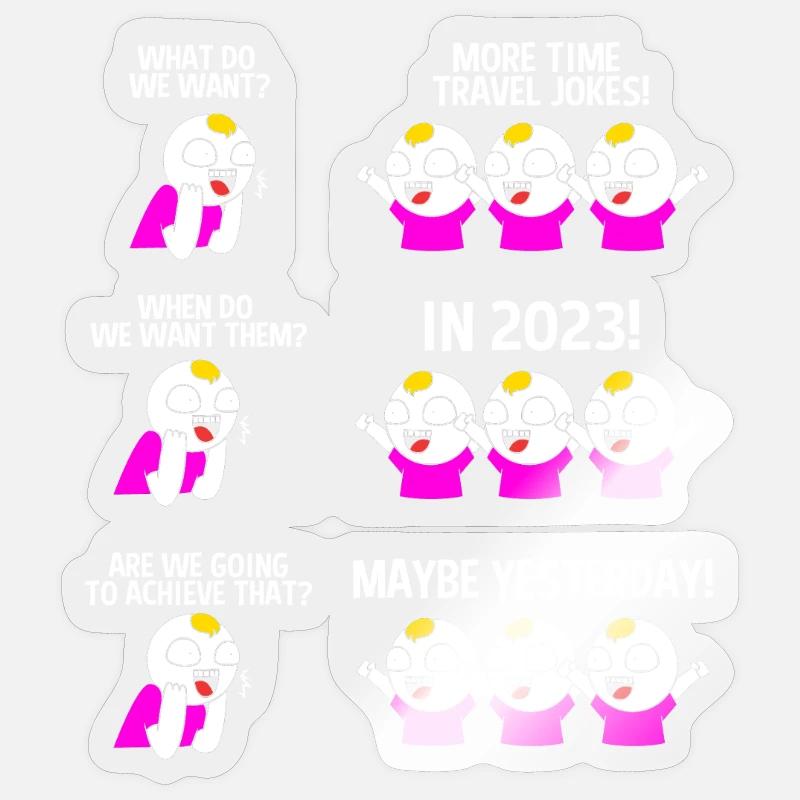 Sticker Größe S (10 x 10 cm) - 