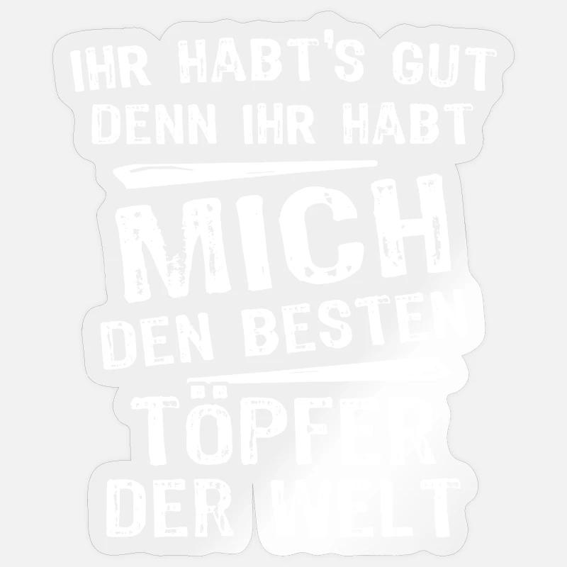 Sticker taille S (10 x 10 cm) - 