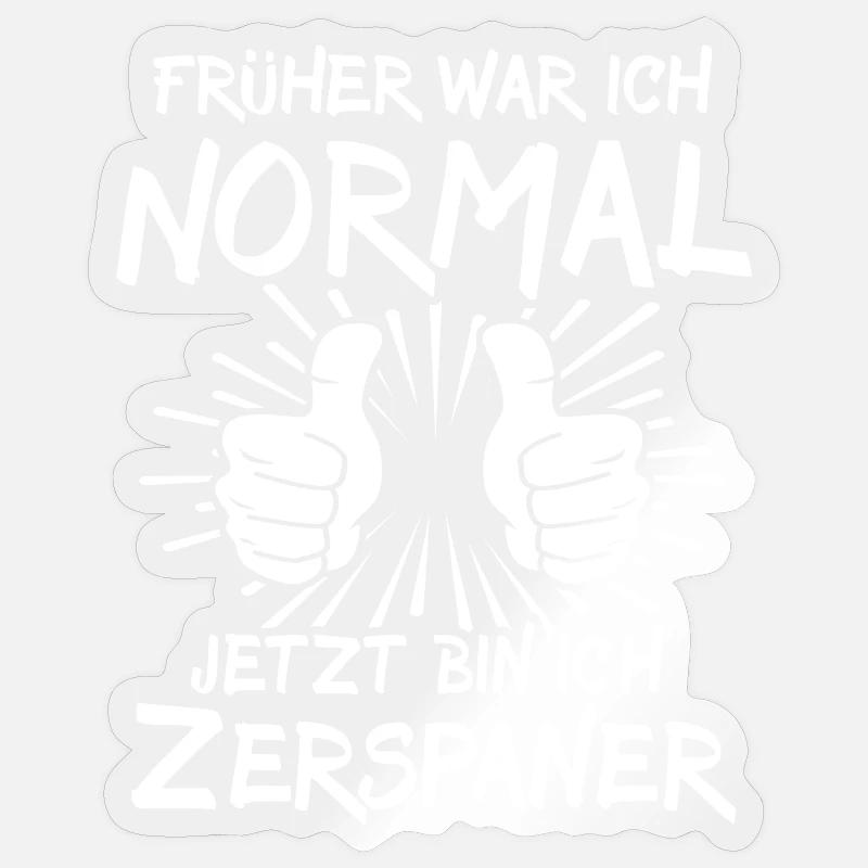 Hoggers - Sticker size S (10 x 10 cm) - transparent glossy