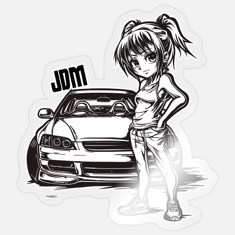 Sticker størrelse S (10 x 10 cm) - 