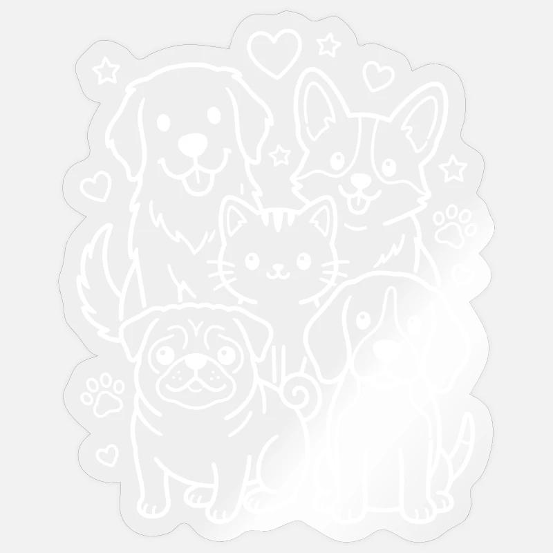 Sticker size S (10 x 10 cm) - 