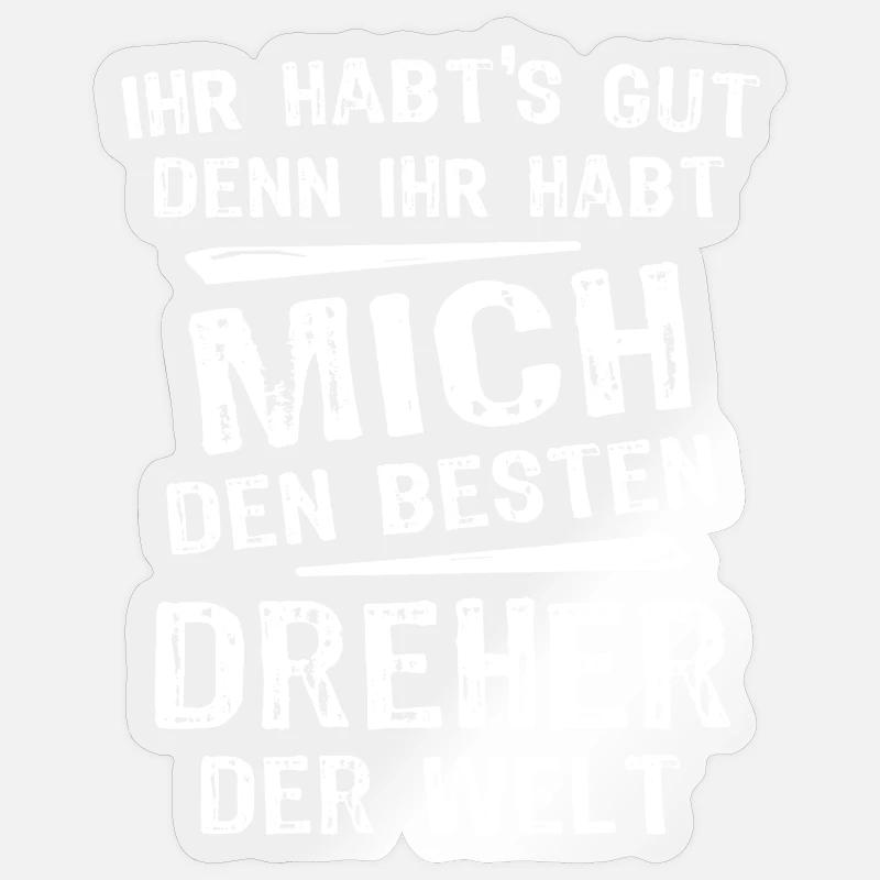 Sticker size S (10 x 10 cm) - 