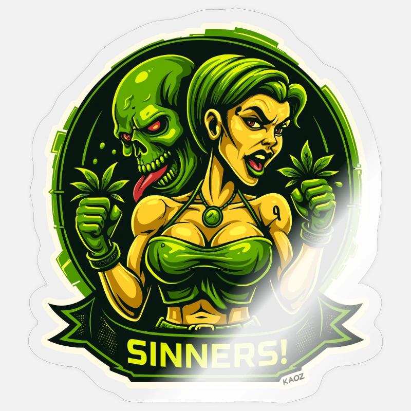 Sticker formato S (10 x 10 cm) - 