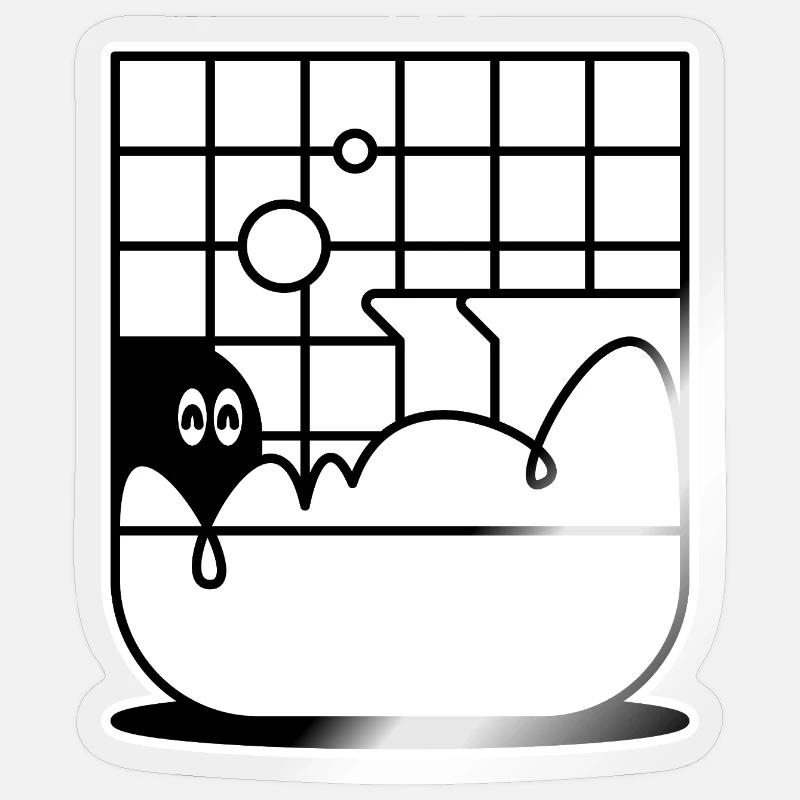 Sticker taille S (10 x 10 cm) - 