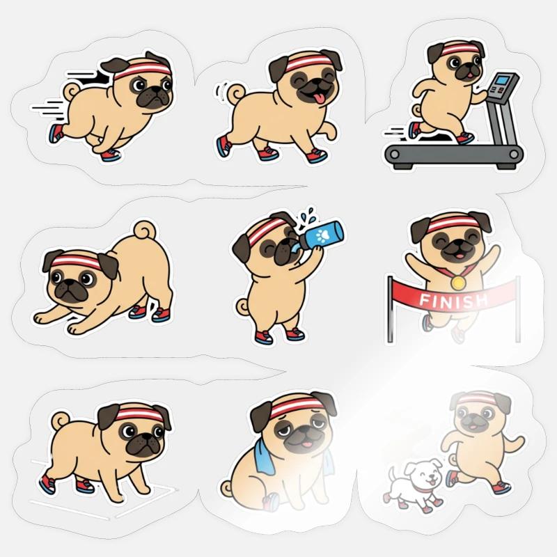 Sticker Größe S (10 x 10 cm) - 