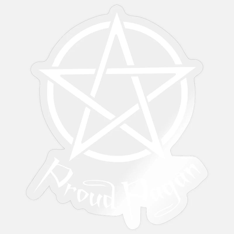 Beltane Blessings May Day Pagan - Sticker size S (10 x 10 cm) - transparent glossy