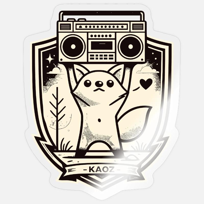 Sticker size S (10 x 10 cm) - 