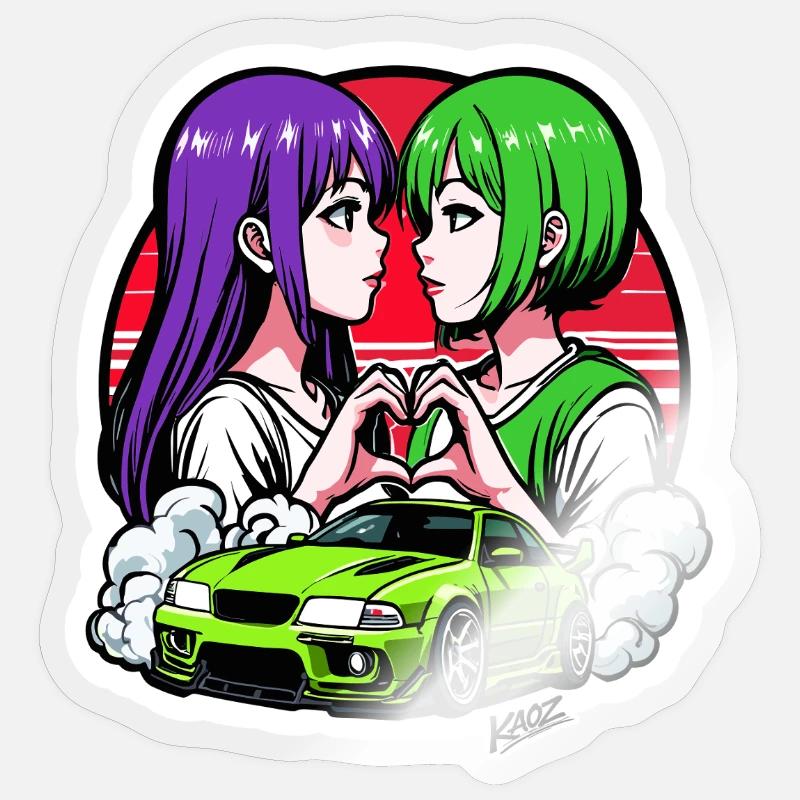 Sticker taille S (10 x 10 cm) - 