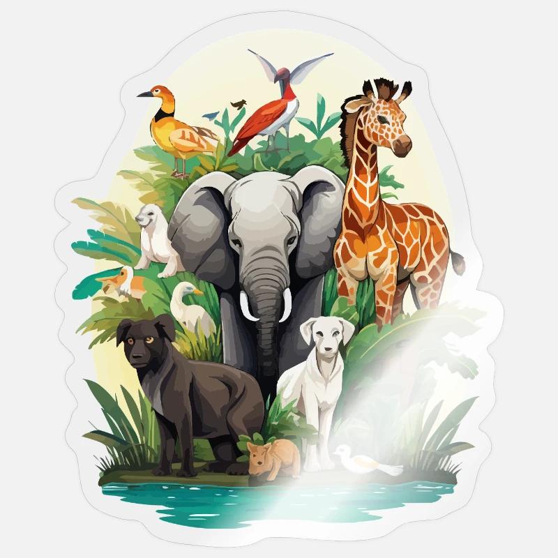 Sticker size S (10 x 10 cm) - 