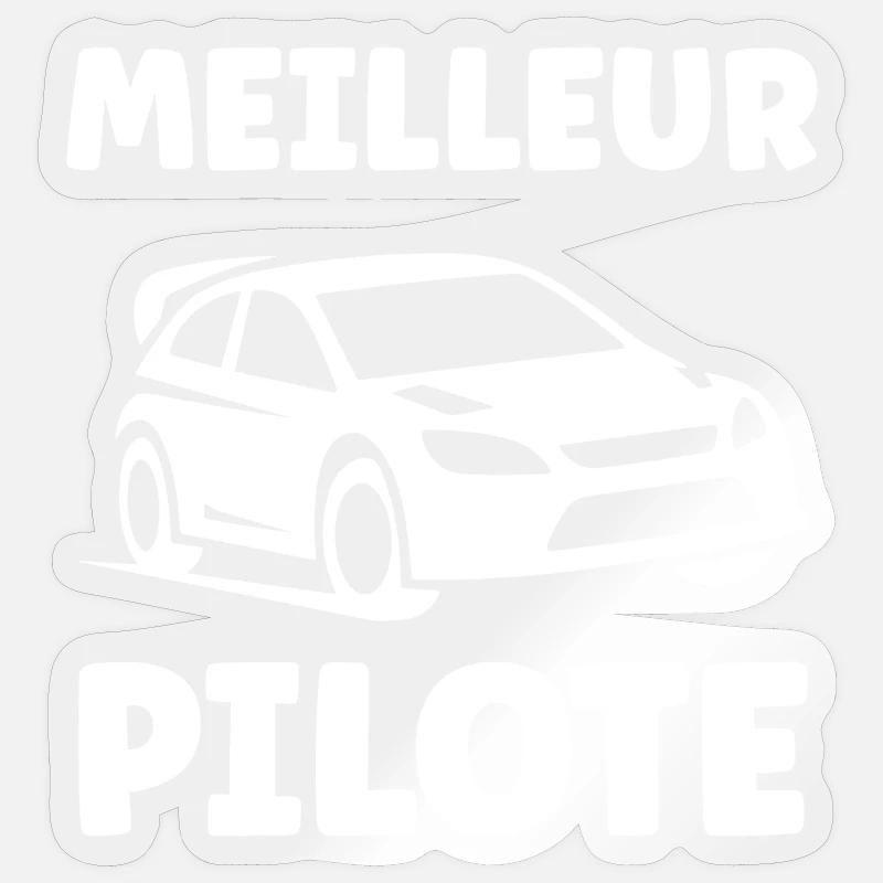 rallye Sticker taille S (10 x 10 cm)