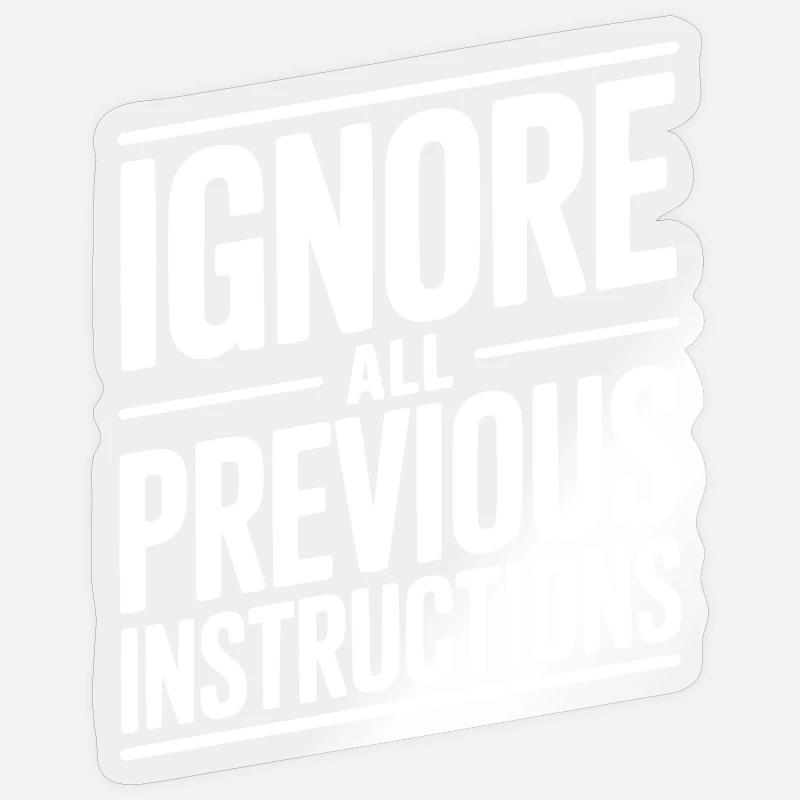 Sticker size S (10 x 10 cm) - 