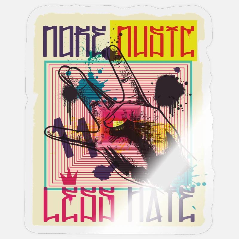 Sticker taille S (10 x 10 cm) - 