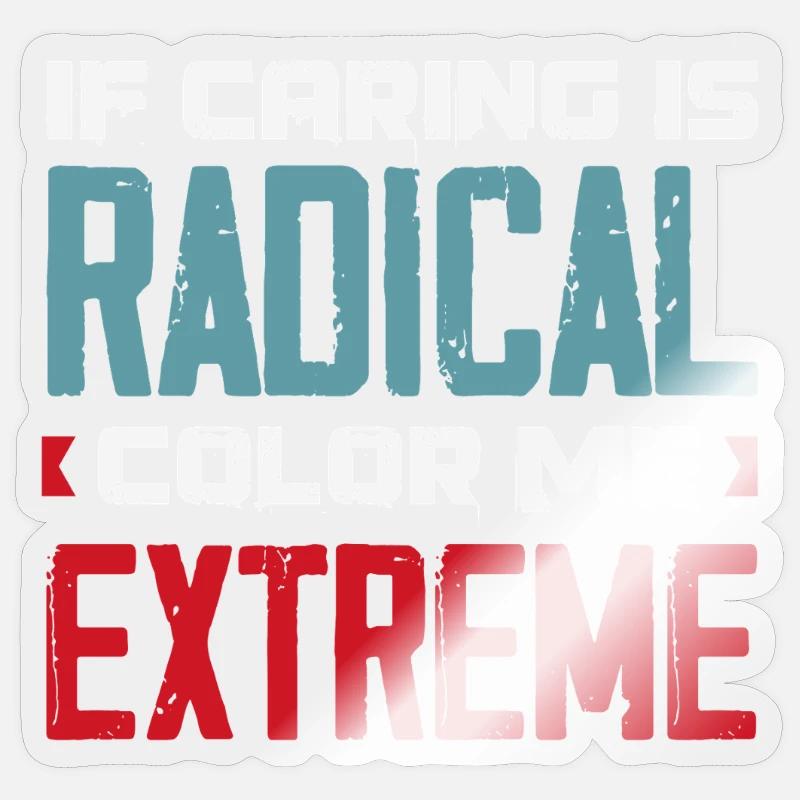 radicalized by fundamental Sticker size S (10 x 10 cm)