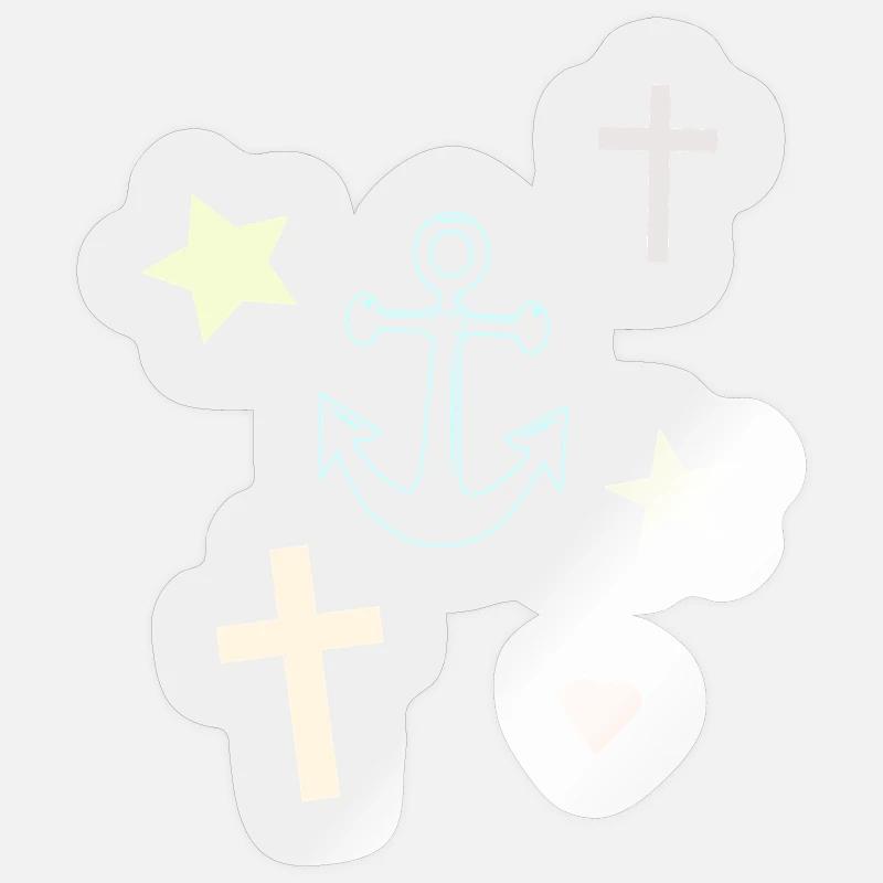 Sticker formato S (10 x 10 cm) - 