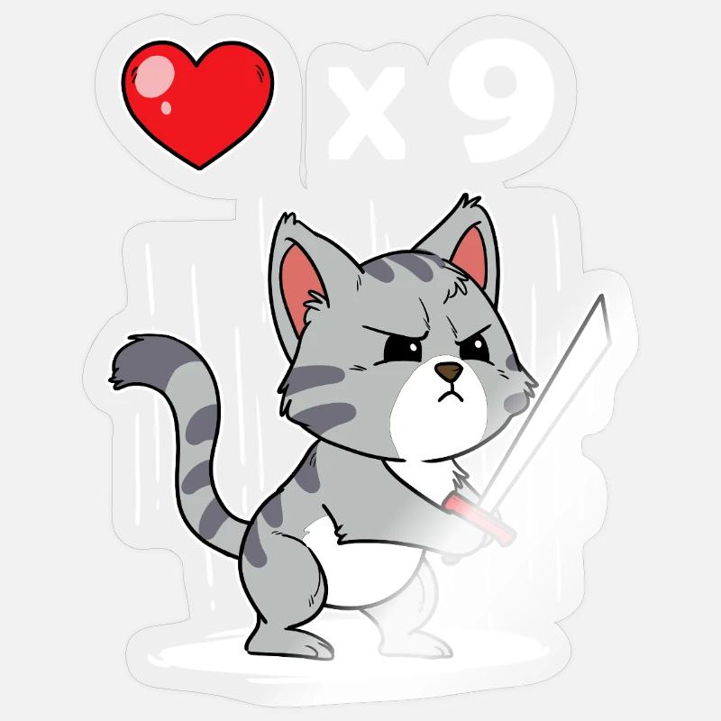 Sticker taille S (10 x 10 cm) - 