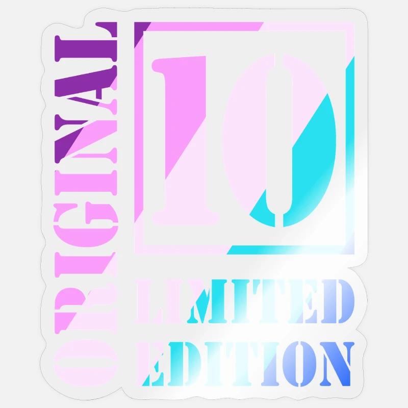 Sticker størrelse S (10 x 10 cm) - 
